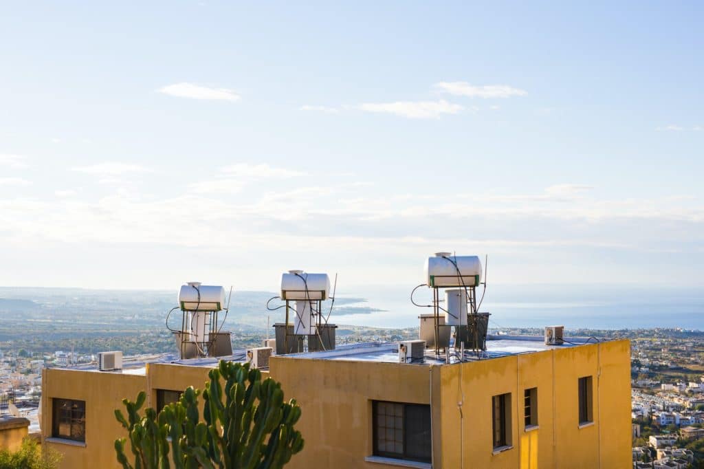 Solar Hot Water System.