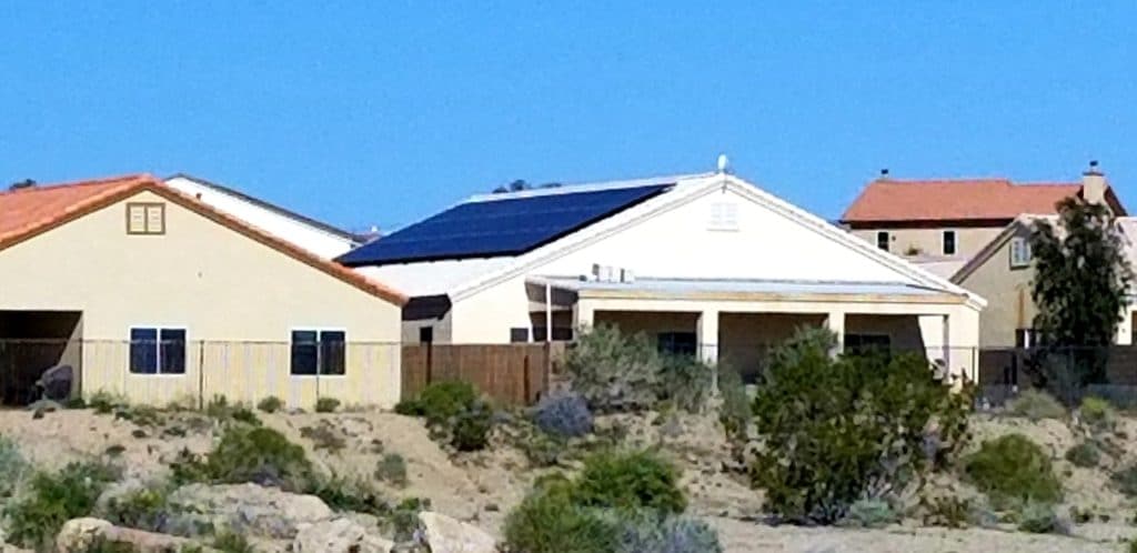 Solar Power home roof