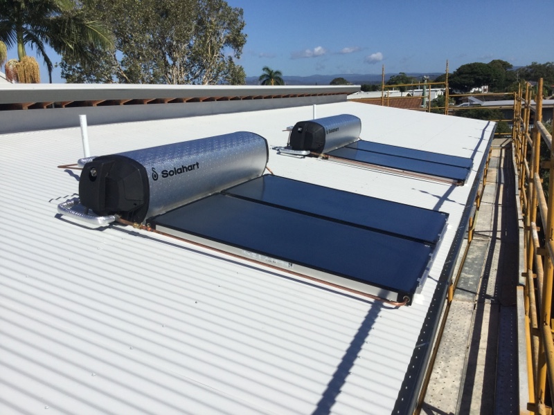 Solar hot water system Alstonville