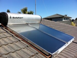 Solar hot water system installation Alstonvale